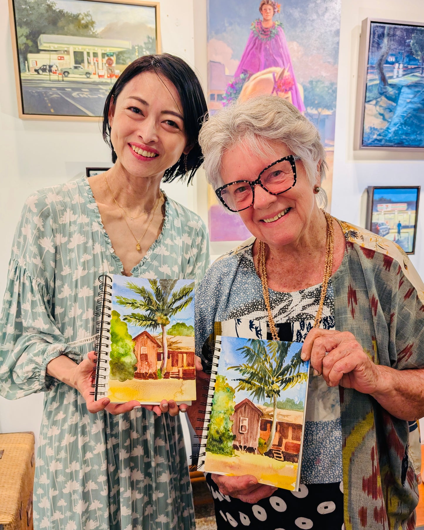 PAINTING KAUAI WITH WATERCOLOR - Six consecutive Tuesday mornings, 9:30 to 12:00,  October 21st through November 25th, 2025