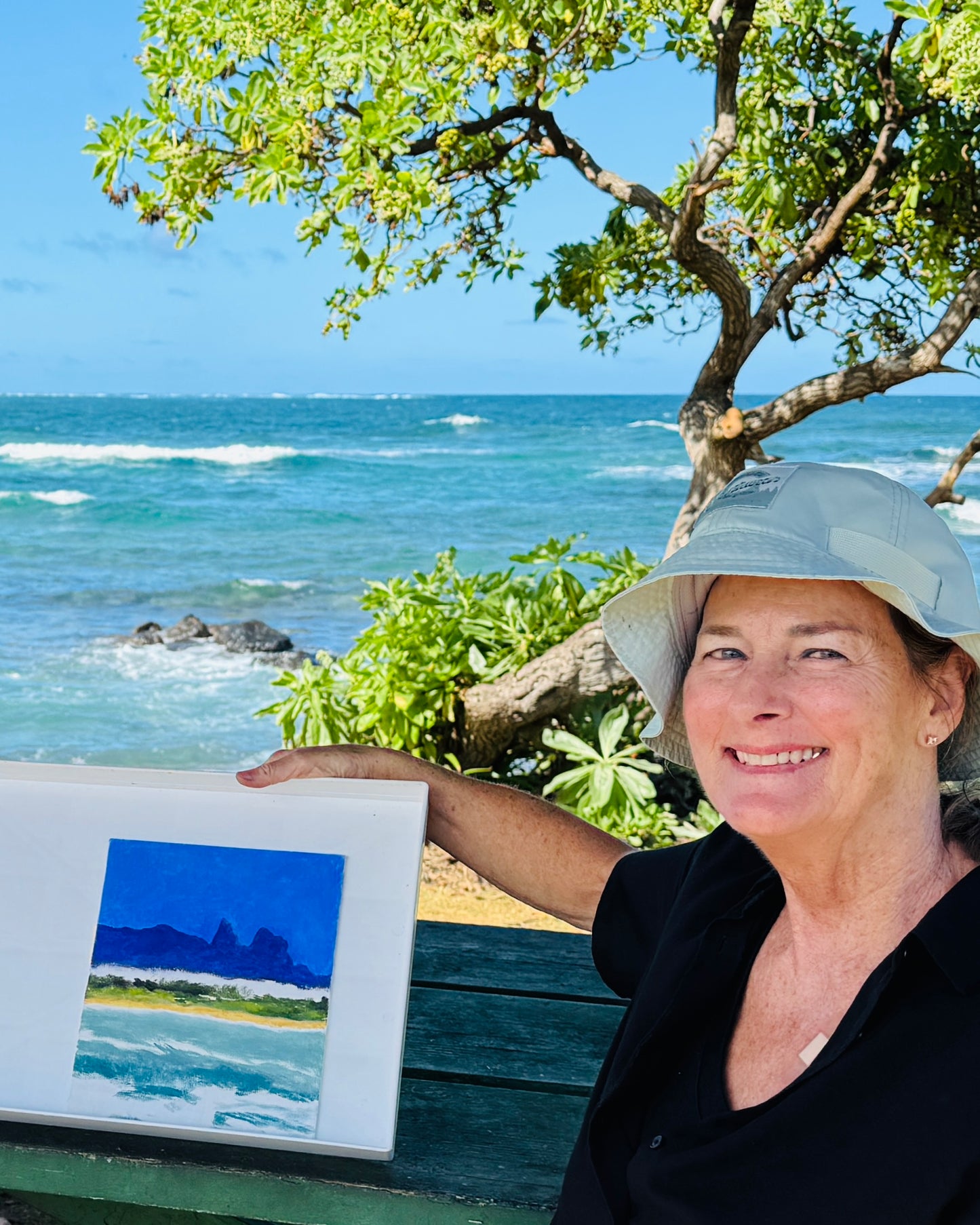 PAINTING KAUAI WITH WATERCOLOR - Six consecutive Tuesday mornings, 9:30 to 12:00,  October 21st through November 25th, 2025